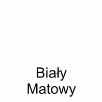Biały matowy
